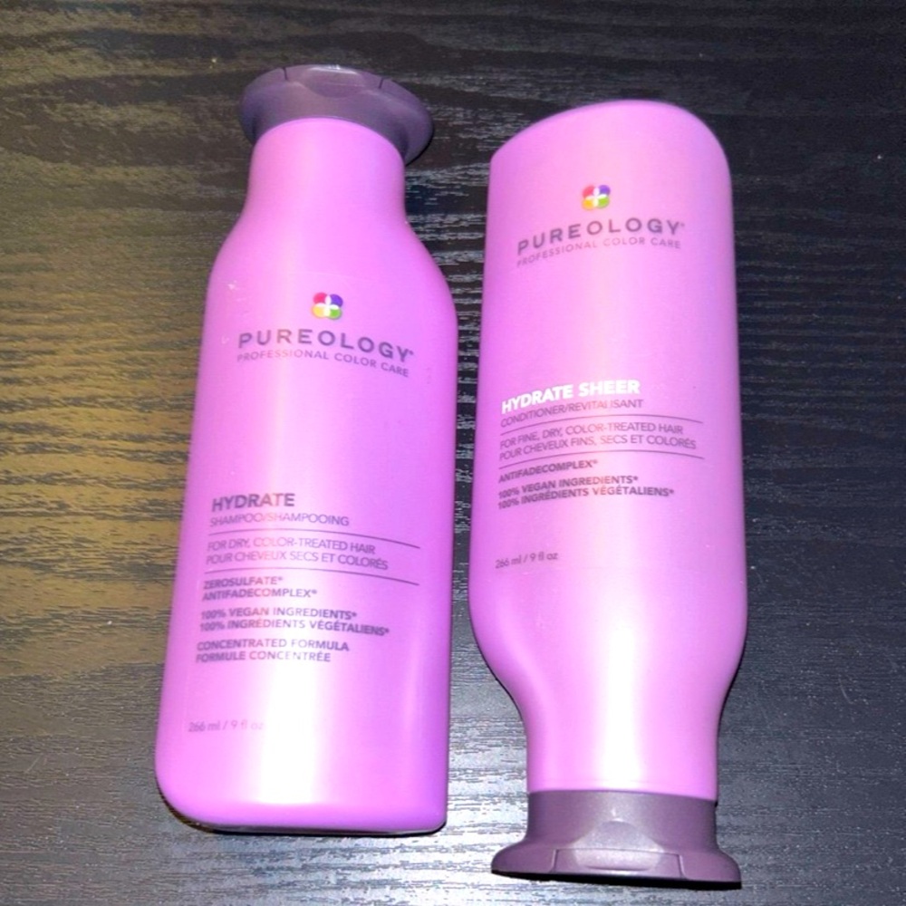 Pureology Hydrate Shampoo and Conditioner, Set